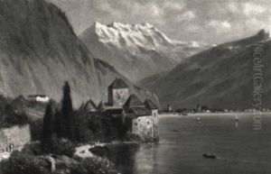 Schlos Chillon by Hubert Sattler