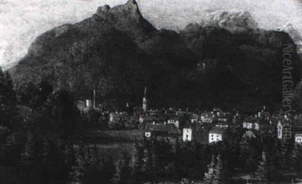 Panoramablick (untersberg?) - view 1