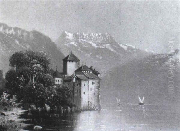 Blick Auf Schlos Chillon - view 1