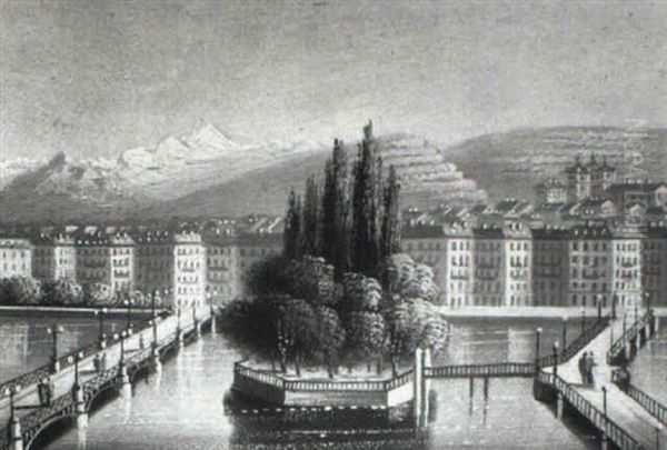 Blick Auf Genf - view 1