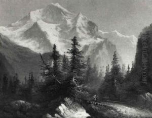 Jungfraumassiv by Hubert Sattler