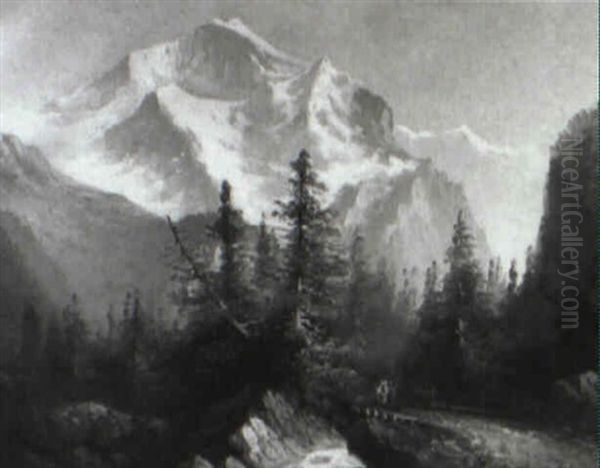 Blick Auf Das Jungfraumassiv - view 1