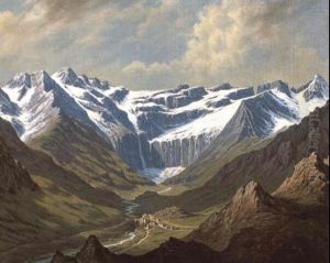Gletscherpanorama by Hubert Sattler