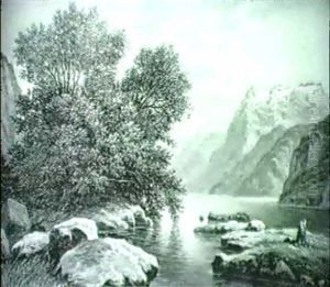 Am Vierwaldstadter See by Hubert Sattler