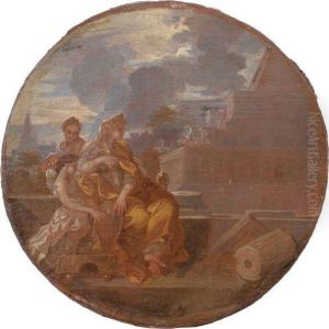 Artemise Faisant Elever Le Mausolee by Sebastian Bourdon