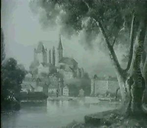 Thun Am Thuner See by Hubert Sattler