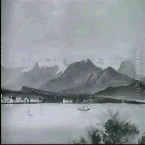 Blick Auf Den Bodensee Und Bregenz by Hubert Sattler