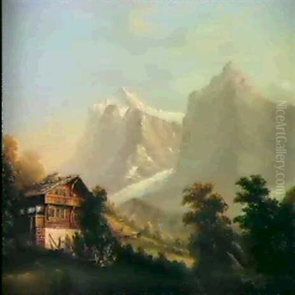 Ein Paar Landschaften Im Berner Oberland - view 1
