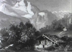 Blick Auf Die Jungfrau by Hubert Sattler