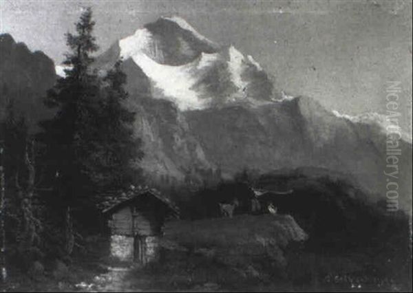 Blick Auf Die Jungfrau Im Berner Oberland - view 1