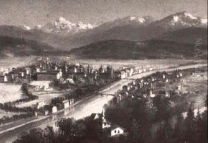 Blick Auf Innsbruck by Hubert Sattler