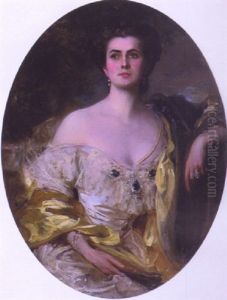 Portrait Of An Elegant Woman by Robert Sauber