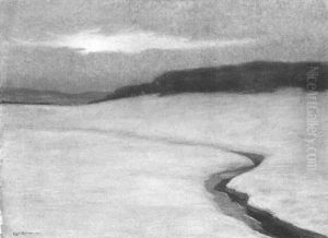Winterlandschaft by Kurt Sauer