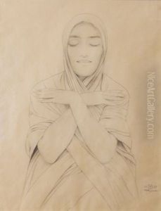 Jeune Femme by Walter Sauer