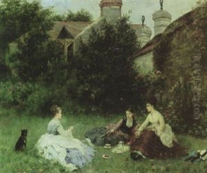 The Garden Party by Noel Saunier
