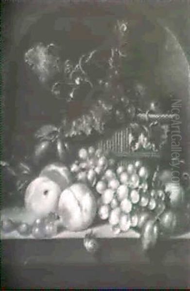 Nature Morte Aux Fruits Sur Un Entablement - view 1