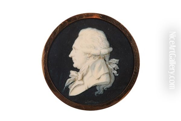 Portrait Miniature Of A Gentleman - view 1