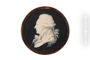 Portrait Miniature Of A Gentleman by Piat Joseph Sauvage