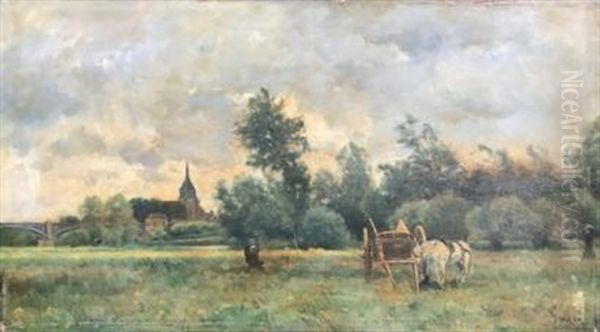 Paysage Des Environs De Barbizon - view 1