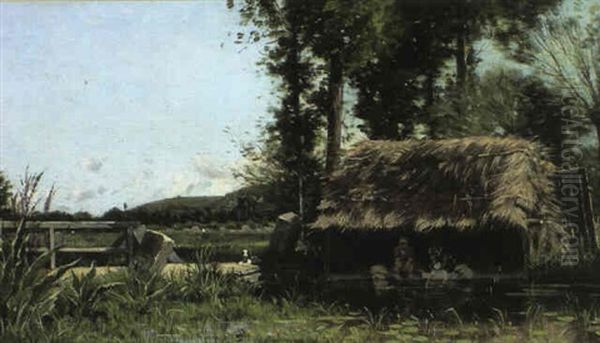 Lavandieres Au Lavoir - view 1