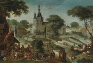 The Kermesse At Schellebelle by Jacob Savery the Elder