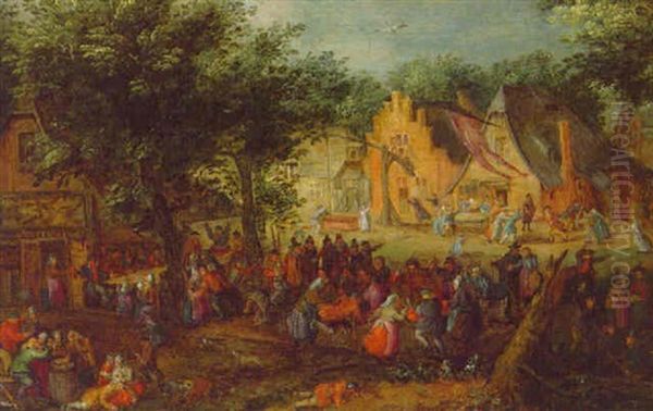 A Village Kermesse - view 1