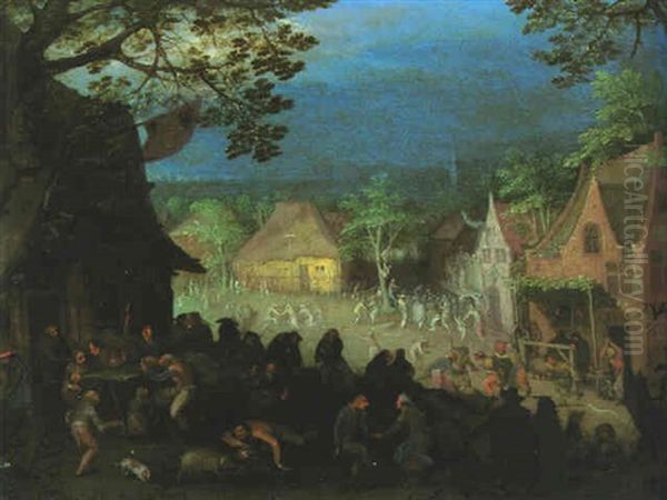 A Village Kermesse - view 1