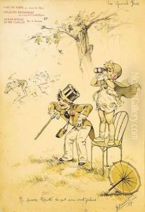 Menu Original Paris Meme Maison Cafe De Paris, Fouquet's, Armenonville, Le Pre Catelan by Germaine Bouret