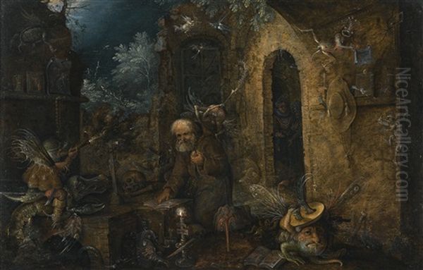 The Temptation Of Saint Anthony - view 1