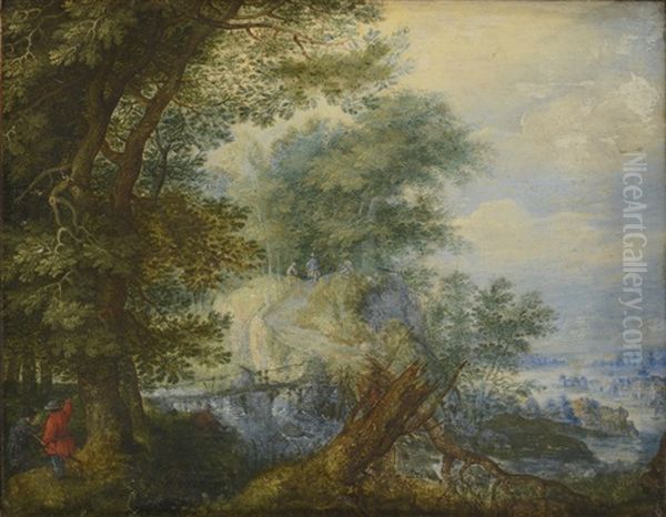 Landscape With Hunters - view 1