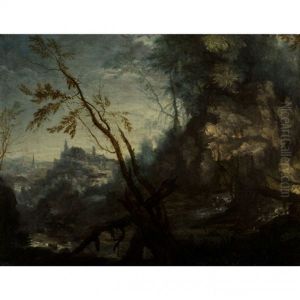 Paysage Rocheux by Roelandt Savery