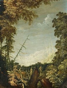 Waldlandschaft Nach Einem Gewittersturm by Roelandt Savery