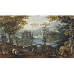 A Landscape With Latona Turning The Lycian Peasants Into Frogs