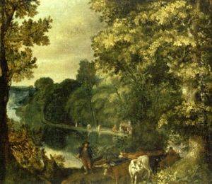 Landscape With Cattle And Drovers
