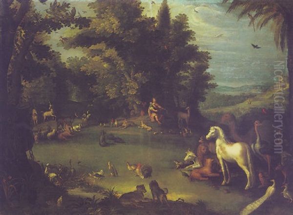 Orpheus Charming The Animals - view 1