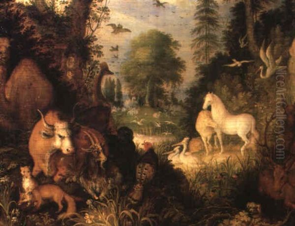 Orpheus Charming The Animals - view 1