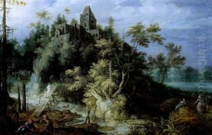 L'exploitation D'une Carriere De Pierre Au Pied D'une Abbaye