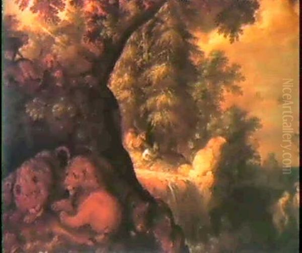 Animaux Dans Un Paysage - view 1