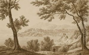 Vue Presumee De La Baie De Bocadasse Aux Environs De Genes