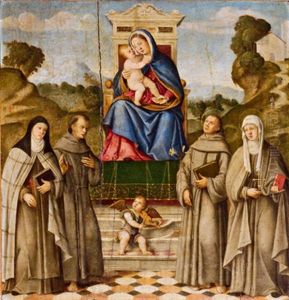 Sacra Conversazione, Madonna Mit Kind Und Heiligen