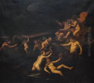 Triumful Lui Neptun by Carel van Savoyen