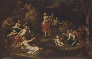 The Judgement Of Midas - The Lid Of A Cembalo
