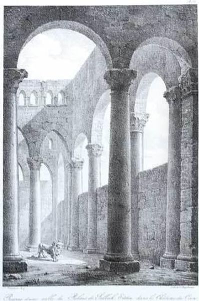 Ruines D""une Salle Du Palais De Sallah Eddin Dans Le Chateau Du Caire - view 1