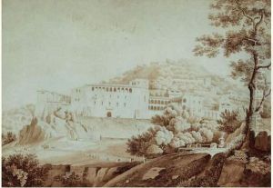 Vue D'un Ancien Monastere A Arpino Pres D'isola Vue D'un Ancien Monastere A Arpino Pres D'isola