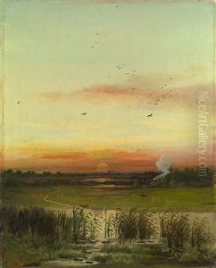 Evening Light by Aleksei Kondratevich Savrasov