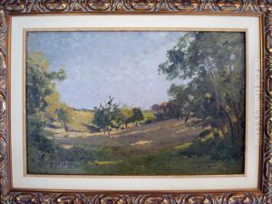 Paysage by Eugene Bourgeois