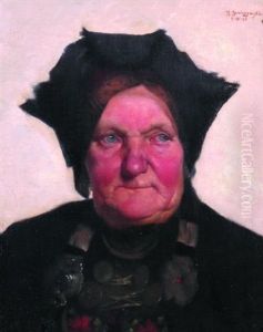 Portret Kobiety W Stroju Bawarskim