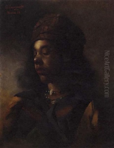 A Young Nubian Girl - view 1