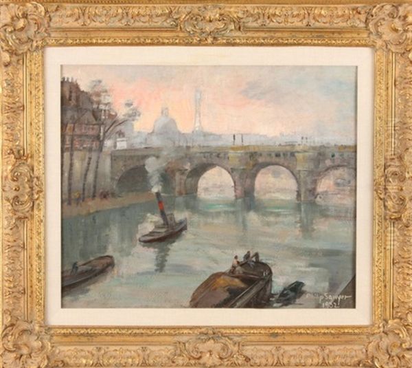 The Famous Pont Neuf, Paris - view 1