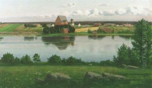 Hattulan Kirkko by Oskar Saxelin